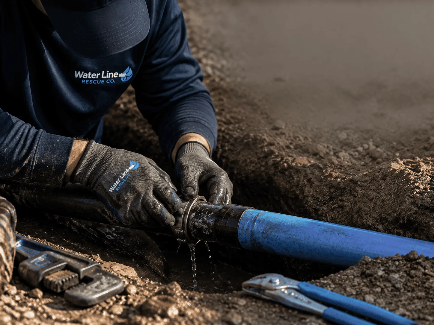 Why choose Water Line Repair in Kinsley, KS